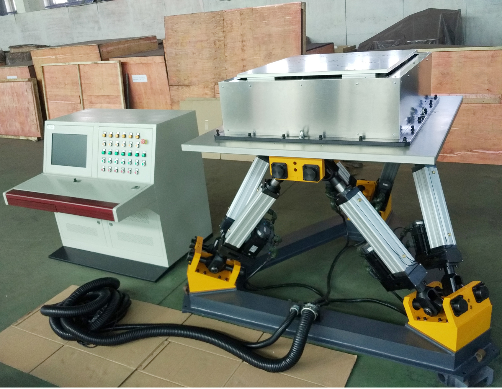 七自由度度角振動(dòng)臺(tái)